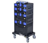 Allit 454495 EuroPlus MetaRoll Chariot de transport ABS Charge max: 100 kg 500 mm x 370 mm x 170 mm Nombre de roulettes
