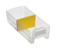 Allit 455533 Varioplus Extra E3 Lot de 10 séparateurs pour tiroir Jaune