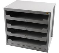 Allit Boîtier 455805 pour système de tiroirs EuroPlus Depot M 380 x 465 x 505 mm gris