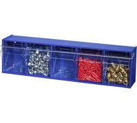 Allit 464500 Système douverture de sécurité pour casier VarioPlus ProFlip LockBar (l x H x P) 610 x 3 x 52 mm argent 1 pc(s)