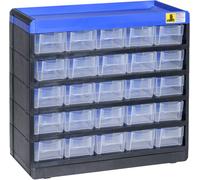 Allit 464620 Réservoir pour petites pièces VarioPlus Pro 29/50 (l x H x P) 300 x 285 x 135 mm noir, bleu 1 pc(s)