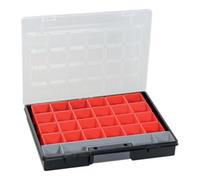 Allit 457203 Boîtes de rangement avec 25 compartiments, Multicolore