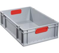 allit Boîte de rangement ProfiPlus EuroBox 617 gris/rouge