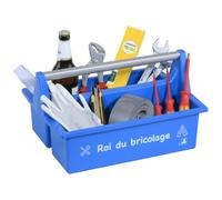 ALLIT Caisse de transport McPlus Carry 'Roi bricolage', bleu