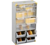 Allit Casier de rangement (L x l x H) 300 x 165 x 565 mm Nombre de compartiments: 19 Contenu 1 pc(s)