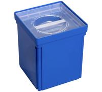 Allit EuroPlus Insert L 130/3 blau Boîte (l x H x P) 108 x 130 x 108 mm Nombre de compartiments: 1 C