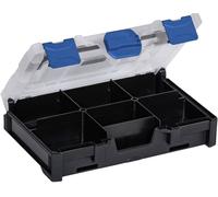 Allit EuroPlus MetaBox mini 63 Coffret de rangement (L x l x H) 250 x 167 x 63 mm Nombre de compartiments: 6 Contenu 1 pc(s)