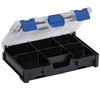 Allit EuroPlus MetaBox mini 63 Coffret de rangement (L x l x H) 250 x 167 x 63 mm Nombre de compartiments: 6 Contenu 1 pc(s)