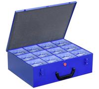 Allit EuroPlus Pro M44XH-12L Sortimentssuitcase (L x l x H) 440 x 370 x 135 mm Anzahl Fächer : 12 Inhal
