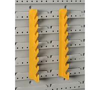 Allit Fourche/anneau, Porte-clés, 1 pièce, jaune, 455235