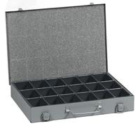 allit Mallette pour petites pièces EuroPlus métal 34/18 gris