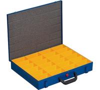 allit Mallette pour petites pièces métalliques EuroPlus Pro M 44H-24 bleu 24 boîtes d'insertion