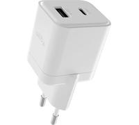 Allity Chargeur secteur USB-C 20W, type C, puissant, rapide, blanc, petits cubes
