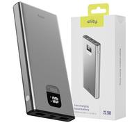 Allity APB-100 Powerbank (batterie supplémentaire) 10000 mAh Quick Charge, Power Delivery LiPo USB-C®, USB-A gris