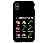 Allium Tableau des légumes Botanique Biologie des Plantes Sciences Coque pour iPhone X/XS