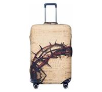 Alliya Crown of Thorns Housse de protection élastique pour valise de 45,7 à 81,3 cm, Noir , XL