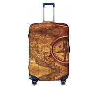 Alliya Law of The Compass Housse de protection élastique pour valise de 45,7 à 81,3 cm, Noir , S
