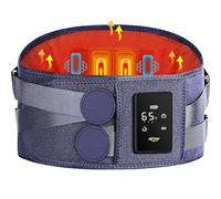 ALLJOY Coussin chauffant sans fil de 170,2 cm pour soulager les douleurs dorsales éligibles à la FSA HSA, cadeaux d'anniversaire pour femme, homme, maman, papa, masseur portable pour le bas du dos