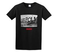 ALLKODO Gomorrah Napoli Graffiti Box Art Unisex 100% Cotton Short-Sleeve T-Shirts Black M