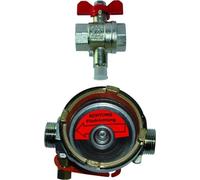 Allmess UltraMaXX kit de montage 2504000006 EAT 1", DS6, DN 20, 130 mm, avec robinet à bille d'arrivée