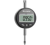 ALLmeter Comparateur numérique haute précision 0-12.7 mm, Résolution 0.001 mm, Indicateur électronique avec écran LCD, Jauge digitale pour contrôle dimensionnel et usinage