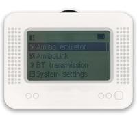 Allmiibo Émulateur NFC intelligent pour Nintendo Switch et 3DS avec écran OLED de 3 cm, stockage NFC 3000, support de jeu 50+, rechargeable
