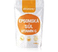 Allnature Epsom salt + vitamín C sel de bain à la vitamine C 1000 g