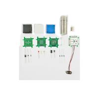 ALLNET 124343 Kit Démarrage Brick'R'knowledge : 25 Platinen, Composants Divers (Résistances, Condensateurs, Diodes, LEDs), Soudure, 735g