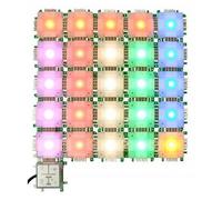 Allnet 124344 Ampoule Led Bleu, Vert, Orange, Rouge, Blanc Chaud, Jau