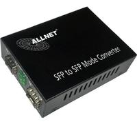 ALLNET 134409 1000Mbit/s multi-mode - monomode noir Convertisseur de média réseau (ALL-MC108G-SFP-SFP)