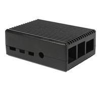 Allnet 193054 Boîtier en Aluminium Compatible avec Raspberry Pi avec Ventilateur Passif Noir