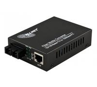 ALLNET ALL-MC106-SC-SM convertisseur de support réseau 100 Mbit/s 1310 nm Monomode Noir