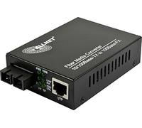 ALLNET ALL-MC107-ST-MM Convertisseur de Support réseau 100 Mbit/s Multimode Noir