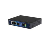 ALLNET ALL-MC116VDSL2 Modem VDSL2 160Mbit/s, 2x RJ45, SFP, Port WAN ADSL/Ethernet, Boîtier Métal, 12W, IEEE 802.3ab/u/z