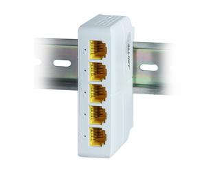 ALLNET ALL-SG8005PD-BT90 : Switch Non-Géré L2, 5 Ports Gigabit Ethernet, PoE+ (91W), Montage Rail DIN, Répertoire MAC 1000, Standards IEEE 802.3af/at/bt
