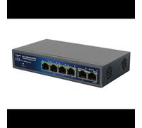 ALLNET ALL-SG8206PDM Switch Gigabit Ethernet Géré 6 ports RJ-45 10/100/1000 PoE 95W, Capacité 12 Gbit/s, VLAN, QoS, Montage mural/bureau