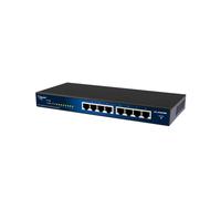 ALLNET ALL-SG8208M Switch Gigabit Ethernet L2 Géré 8 ports RJ-45 (10/100/1000) - QoS, VLAN, Spanning Tree, 32 Gbit/s, Montage Mural