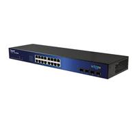 ALLNET ALL-SG8420M Géré L2 Gigabit Ethernet (10/100/1000) 19U Noir