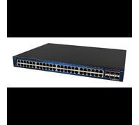 ALLNET ALL-SG8454M-10G : Switch Géré L2 Gigabit Ethernet 48xRJ45 + 6xSFP+ 10G, QoS, CLI, VLAN, MAC 32K, 176Gbit/s, Rackable, Noir