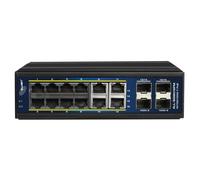 ALLNET ALL-SGI8016PM commutateur réseau Géré L2+/L3 Gigabit Ethernet (10/100/1000) Connexion Ethernet, supportant l'alimentation via ce port (PoE) Noir