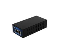 ALLNET ALL0489V4 : Switch Ethernet 2 RJ-45, PoE (1 port PoE+ 30W), IEEE 802.3af/at/bz/u, 100-240V, 0 Fan, MTBF 50000h, Noir