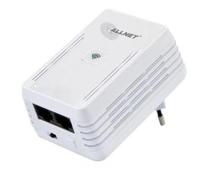 ALLNET ALL1682511V2 Adaptateur réseau CPL 500 Mbit/s Ethernet/LAN Wifi Blanc 1 pièce(s)