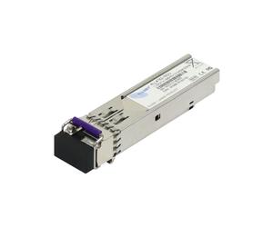 ALLNET ALL4762-INDU Module SFP Fibre Optique 1000BASE, 1.25GbE, Monomode 9/125µm, LC, 1310/1490nm, 20km, -40°C/85°C, MSA Compliant