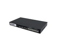 ALLNET ALL5000v2 Régulateur 10/100 Mbit/s 1U Montage Rack, 16 RJ-45, 2 USB 2.0, Linux, 100-240V, 440x230x44mm, Noir, Certifié CE/RoHS