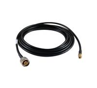 ALLNET Câble Coaxial 5m LMR195 Connecteur R-SMA Mâle vers Type-N Mâle Noir - Référence ANT-CAB-LMR195-SMAM-NM-500