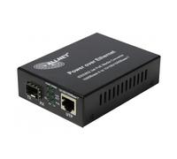 ALLNET Convertisseur de média PoE (15,4W/30W) vers connecteur SFP Mini-GBIC monomode/multimode 1000BASE-SX/LX "ALL-MC202P-SFP (ALL-MC202P-SFP1-PoE)