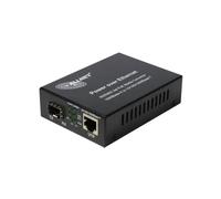 ALLNET Convertisseur Media Gigabit Ethernet ALL-MC202P-SFP1-POE, Ports RJ45 10/100/1000Base-T, Port MiniGBIC Multimode/Monomode, PoE 52V, 1.25A