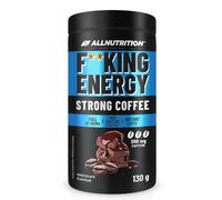 ALLNUTRITION Fitking Energy Strong Coffee - Café Instantané - Haute Teneur en Caféine - Café Aromatisé - Boost énergétique Quotidien - Très Aromatique - 130 g - Chocolat