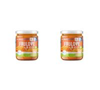 ALLNUTRITION Frulove In Jelly Apricot & Orange - 80% de Fruits - Confiture Gelée Sans Sucre - Sans Gluten - Collation Saine - Friandises Hypocaloriques - Végan - 500 g (Lot de 2)