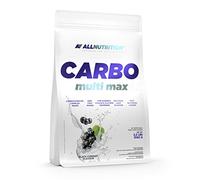 ALLNUTRITION Le complément alimentaire Carbo Multi Max Carbohydrate augmente l'endurance du corps pendant les longues séances d'entraînement augmente le niveau de glycogène 20 portions de cassis